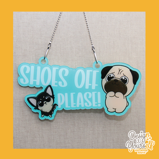 Custom Pet Acrylic Sign | Personalized Dog Cat Name Plate | 20cm Home Office Door Decor | Gift for Pet Lovers