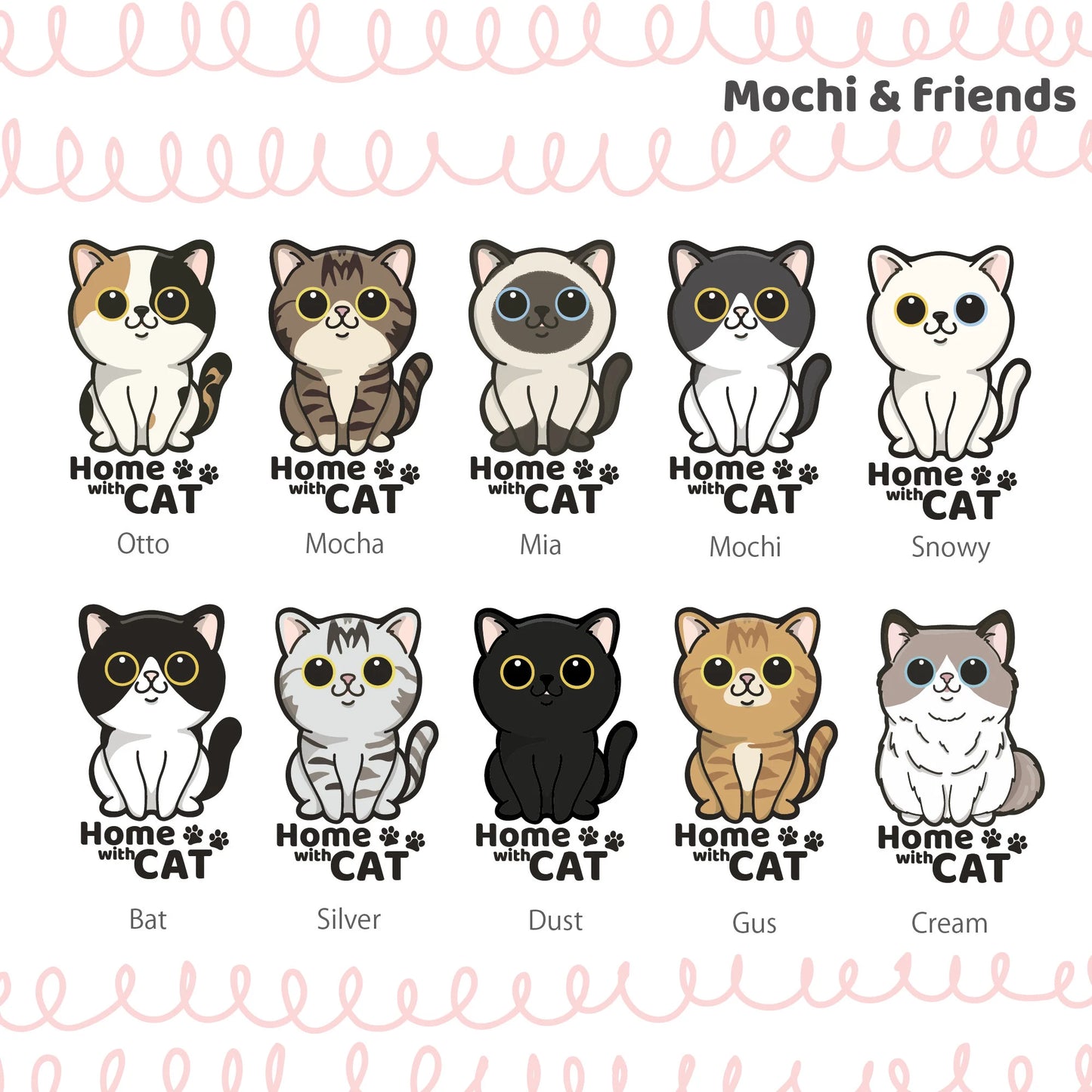 猫の品種アクリルサイン | 猫愛好家やインテリアデザイナーにも最適