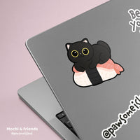 Mochi & friends 防水貼紙 行李箱貼紙 電腦貼紙 - 日式小食 - Pawsome Island - Pawsome Island