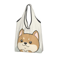 Shiba Inu Foldable Eco Bag | Durable & Waterproof Reusable Bag - Pawsome Island