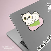 Mochi & friends 防水貼紙 行李箱貼紙 電腦貼紙 - 日式小食 - Pawsome Island - Pawsome Island