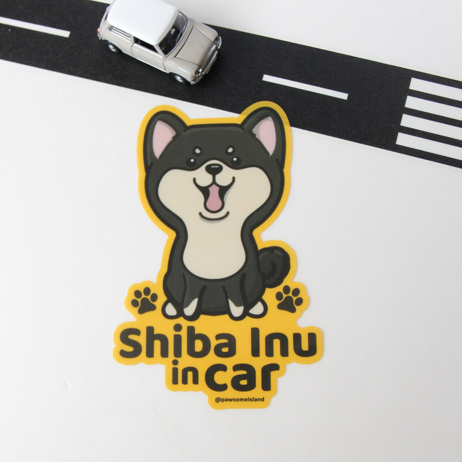 Shiba Inu Car Sticker - A Must-Have for Dog Lovers! - Pawsome Island - Pawsome Island