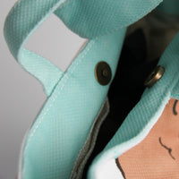 Bucket Handbag with Magnetic Closure - Adorable Dog Breed Designs - Pawsome Island - Pawsome Island
