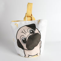 Bucket Handbag with Magnetic Closure - Adorable Dog Breed Designs - Pawsome Island - Pawsome Island
