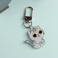 3cm Mini Cats Acrylic Keychain - Cute Cat Breed Collectible - Pawsome Island - Pawsome Island