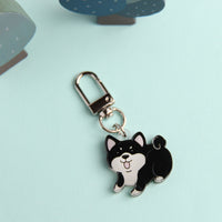 3cm Mini Shiba Inu Acrylic Keychain - Cute Dog Breed Collectible - Pawsome Island - Pawsome Island