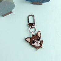 3cm Mini Chihuahua Acrylic Keychain - Cute Dog Breed Collectible - Pawsome Island - Pawsome Island