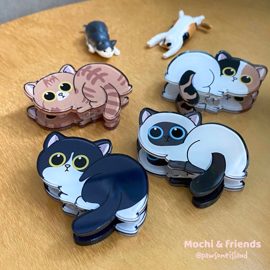 Mochi & friends 雙面夾子