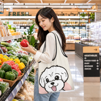 Maltese Foldable Eco Bag | Durable & Waterproof Reusable Bag - Pawsome Island