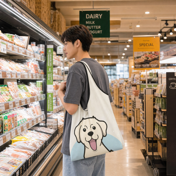 Labrador Foldable Eco Bag | Durable & Waterproof Reusable Bag