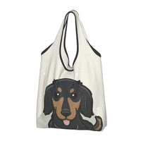 Dachshund Foldable Eco Bag | Durable & Waterproof Reusable Bag - Pawsome Island