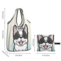 French Bulldog Foldable Eco Bag | Durable & Waterproof Reusable Bag - Pawsome Island