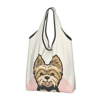Yorkie Foldable Eco Bag | Durable & Waterproof Reusable Bag - Pawsome Island