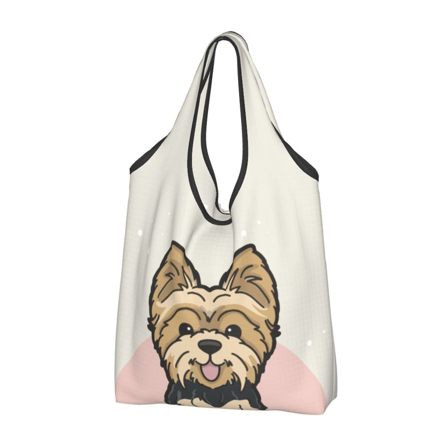 Yorkie Foldable Eco Bag | Durable & Waterproof Reusable Bag - Pawsome Island