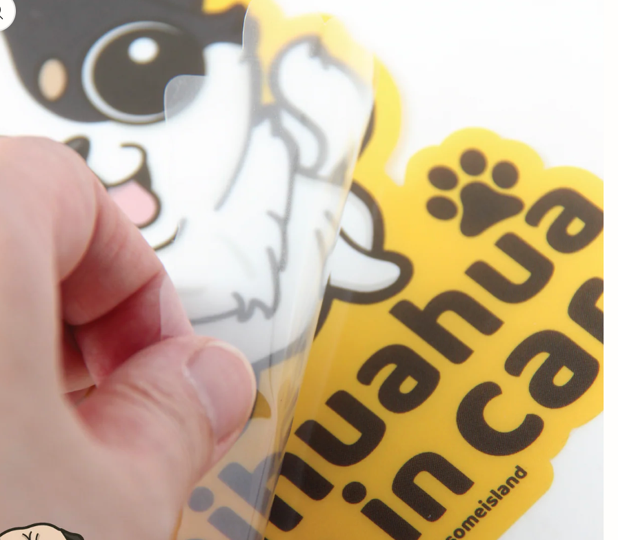 Cat Window Sticker - Static Cling Decal - Removable & Reusable - No-Glue Car Accessory - Pawsome Island