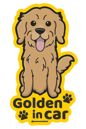 Dog Breed Car Window Sticker - Static Cling (33 Breeds) - Removable & Reusable No-Glue Decal - Pawsome Island