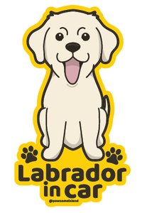 Dog Breed Car Window Sticker - Static Cling (33 Breeds) - Removable & Reusable No-Glue Decal - Pawsome Island