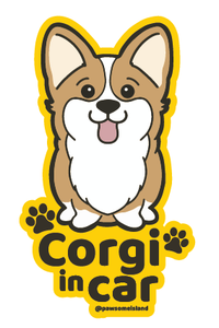 Dog Breed Car Window Sticker - Static Cling (33 Breeds) - Removable & Reusable No-Glue Decal - Pawsome Island