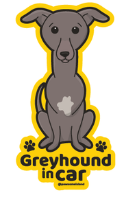Dog Breed Car Window Sticker - Static Cling (33 Breeds) - Removable & Reusable No-Glue Decal - Pawsome Island