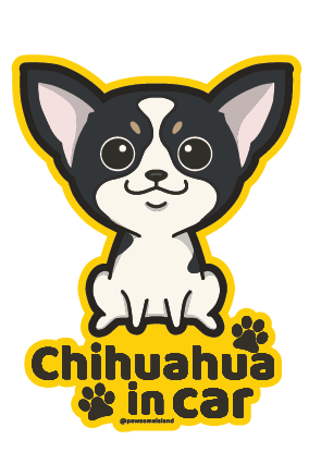 Dog Breed Car Window Sticker - Static Cling (33 Breeds) - Removable & Reusable No-Glue Decal - Pawsome Island