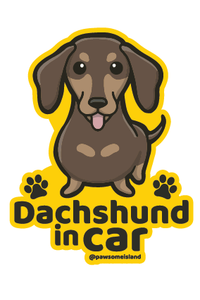 Dog Breed Car Window Sticker - Static Cling (33 Breeds) - Removable & Reusable No-Glue Decal - Pawsome Island