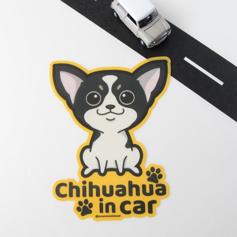 Chihuahua Car Sticker - A Must-Have for Dog Lovers! - Pawsome Island - Pawsome Island