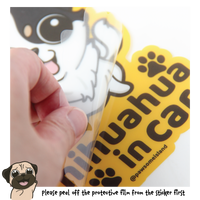 Chihuahua Car Sticker - A Must-Have for Dog Lovers! - Pawsome Island - Pawsome Island