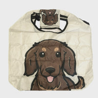 Pug Foldable Eco Bag | Durable & Waterproof Reusable Bag - Pawsome Island