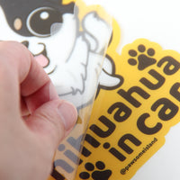 Chihuahua Car Sticker - A Must-Have for Dog Lovers! - Pawsome Island - Pawsome Island