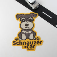 Schnauzer Car Sticker - A Must-Have for Dog Lovers! - Pawsome Island - Pawsome Island