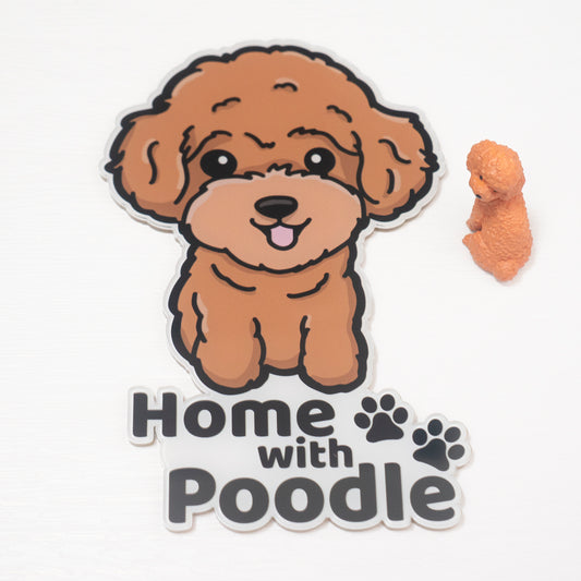 Home with Poodle Poodle Poodle House Number