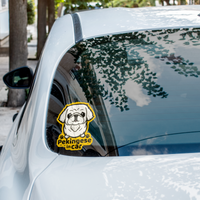 Pekingese Car Sticker - A Must-Have for Dog Lovers! - Pawsome Island - Pawsome Island