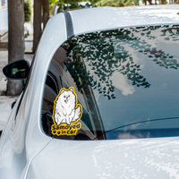 Samoyed Car Sticker - A Must-Have for Dog Lovers! - Pawsome Island - Pawsome Island